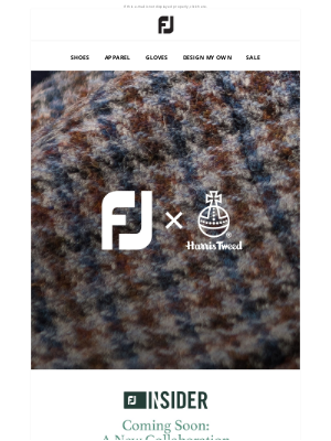 FootJoy - Coming Soon | The Next Collab