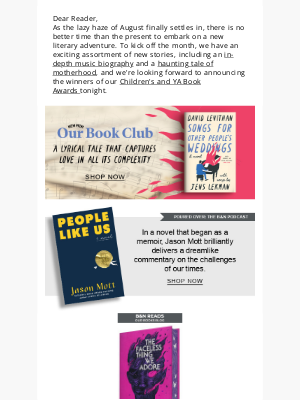 Barnes & Noble - Your Weekly New & Noteworthy