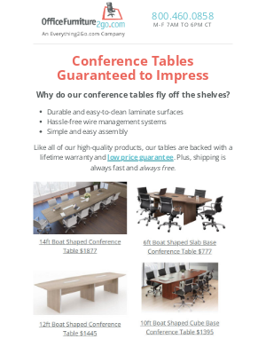 Office Furniture - Revolutionize your conference space!