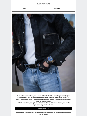 BODA SKINS - The Perfect Fathers Day Gift