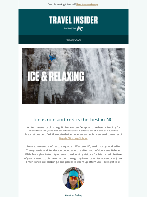 Visit North Carolina - Restful NC inspo: adventures by day, cozy by night