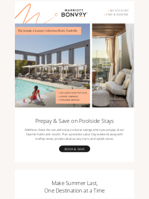 Starwood Hotels & Resorts Worldwide - Inside: Water Parks Worth Booking Early