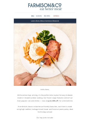 Farmison & Co - Free Next Day Delivery +  Up to 30% on Our Frozen Favourites