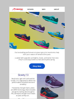 Newton Running - Landed!!! Hot New Gravity, Distance & Motion 13 Colors