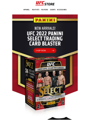 UFC GYM - Panini Select Trading Cards Just Dropped ‼️