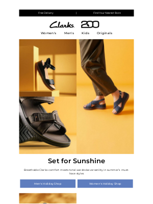 Clarks Shoes (United Kingdom) - Sandals for sunny days☀️