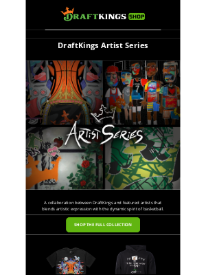 DraftKings - New DraftKings Artist Series Available Now!