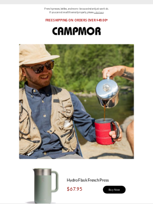 Campmor - Brew Better at Camp (or Home) ☕