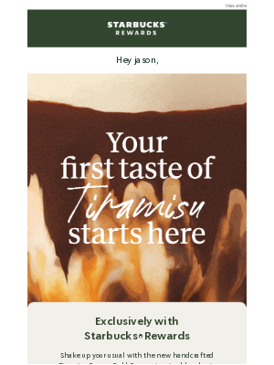 Starbucks UK - Summer's here for tiramis-you ✨