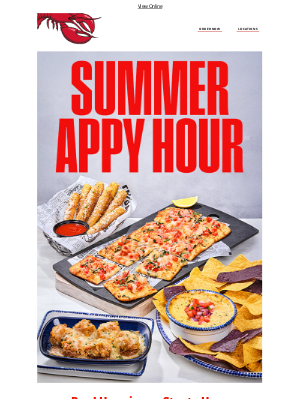 Red Lobster - Happy Hour just got all about the apps