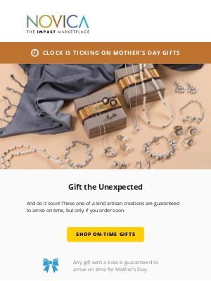 Last chance sale | On-Time Mother’s Day gifts