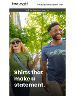 Smartwool - Let these tees do the talking 👕️💬