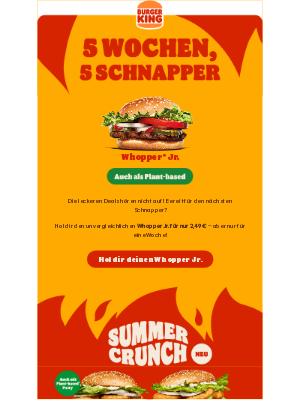 Burger King (Germany) - Bereit für Woche 4?