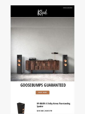 Klipsch - GOOSEBUMPS GUARANTEED | Up to 25% OFF Reference Premiere Speakers