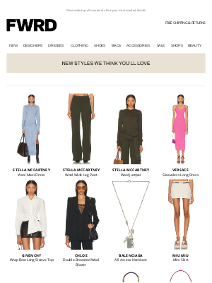 FWRD by Elyse Walker - Clarence, You’ve Got Great Taste