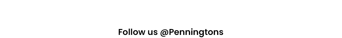 Follow us @penningtons