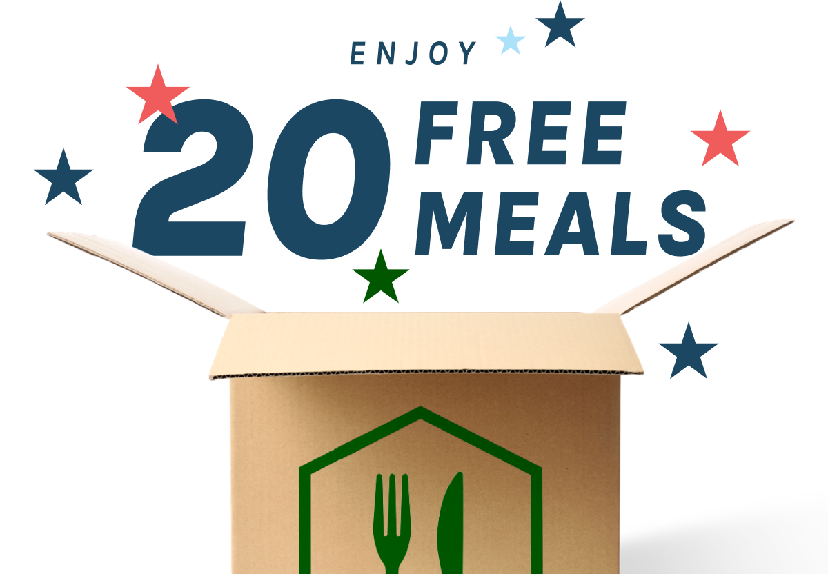 Enjoy 20 Free Meals