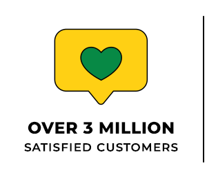 1 Million Satisfied Customers