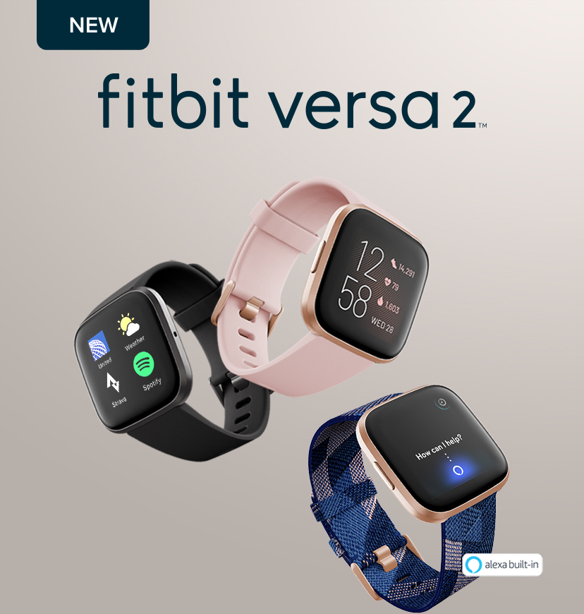 NEW fitbit versa 2™ - alexa built-in