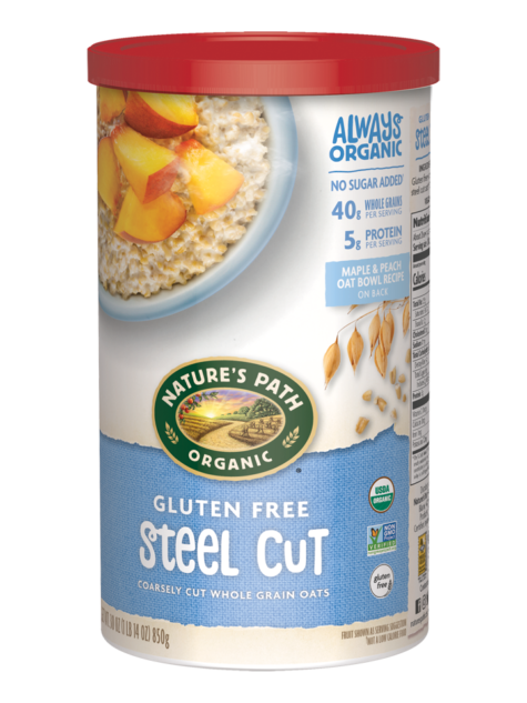 GLUTEN FREE STEEL CUT OATS, 30 OZ