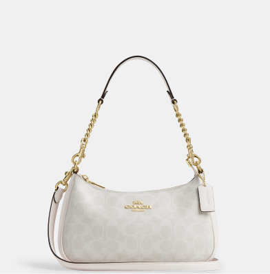 Teri Shoulder Bag In Signature Canvas