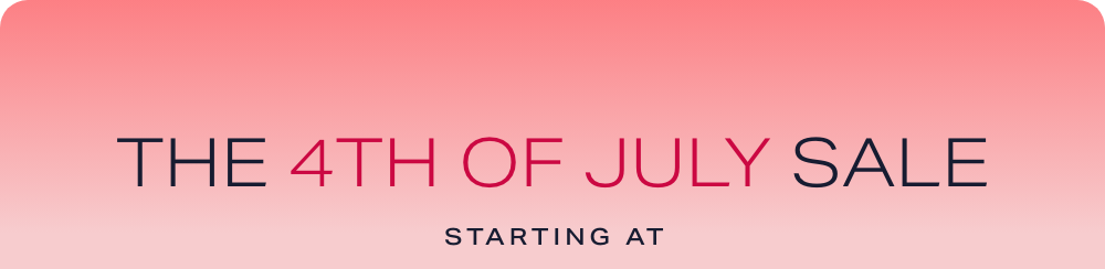4th of July Sale
