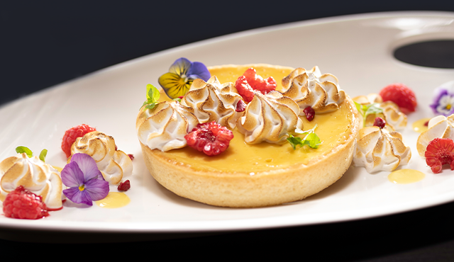 Enjoy our new Meyer Lemon Tart for an evening of summer bliss.
