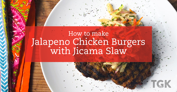 jalapeño chicken burgers y'all!