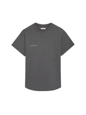 Reclaimed Cotton Boxy T-shirt—reclaim charcoal
