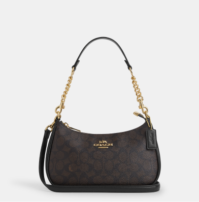 Teri Shoulder Bag In Signature Canvas