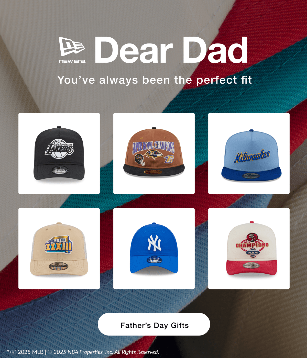 Dear Dad, You've always been the perfect fit. Shop Father's Day Gifts 