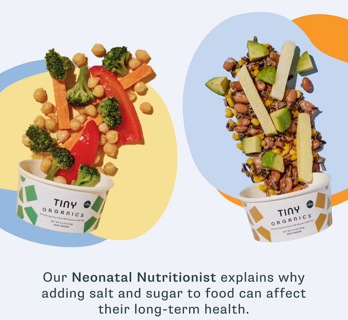 Our Neonatal Nutrition explains why adding salt and sugar to food can affect their long-term health.