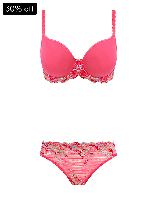 Embrace Lace in Hot Pink / Multi