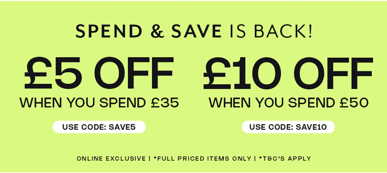 Spend & Save is back 