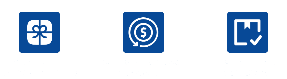 SPEND MORE, UNLOCK FREE GIFTS. 60-DAY MONEY BACK GUARANTEE, FREE SHIPPING ORDERS $75+