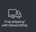 Free shipping* with StewardShip