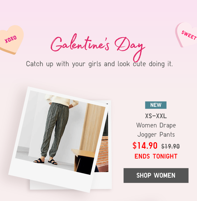PDP5 - WOMEN DRAPE JOGGER PANTS