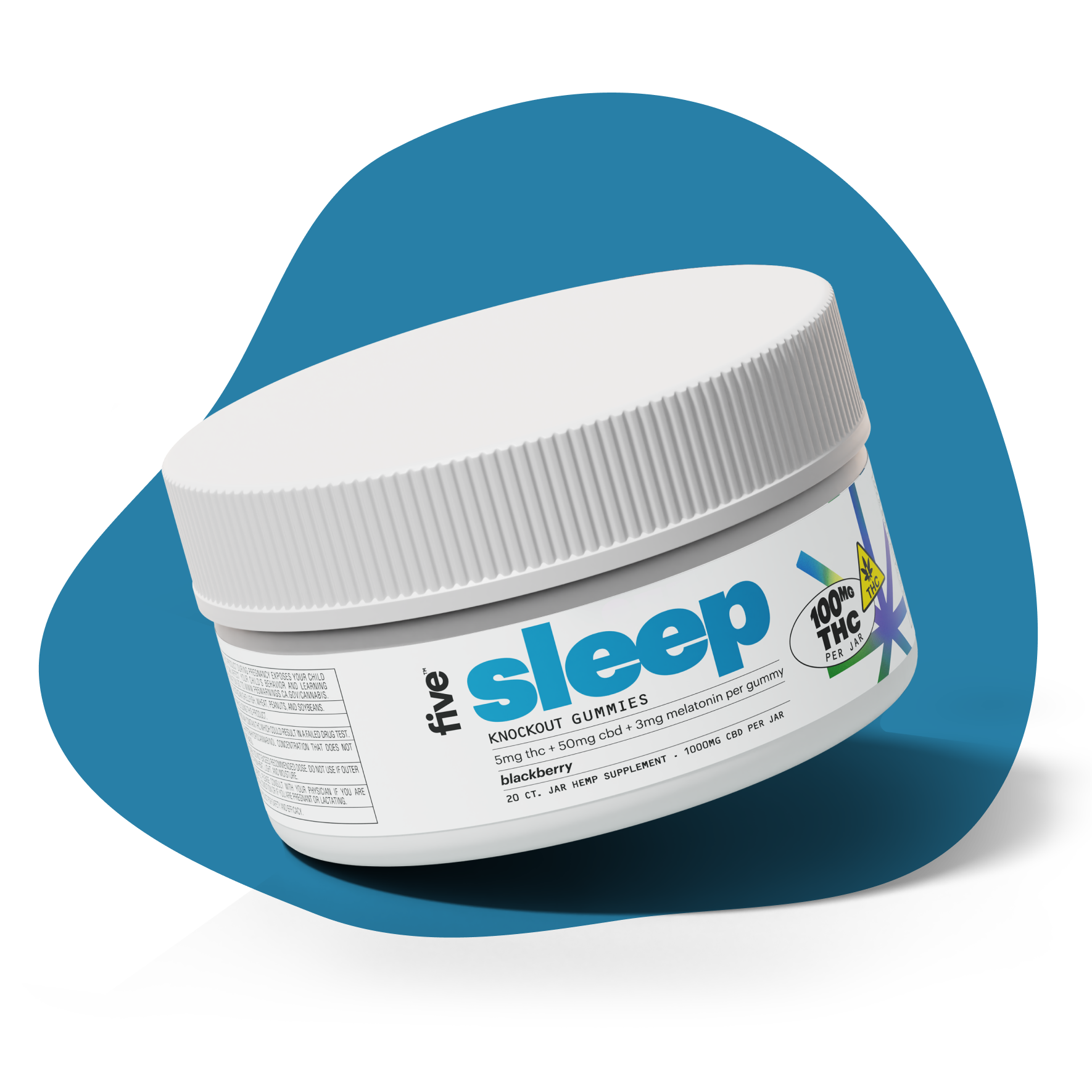 Image of knockout sleep thc + cbd gummies