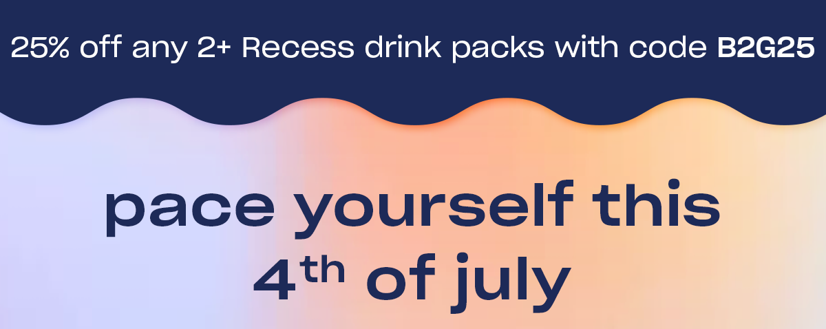 pace yourself