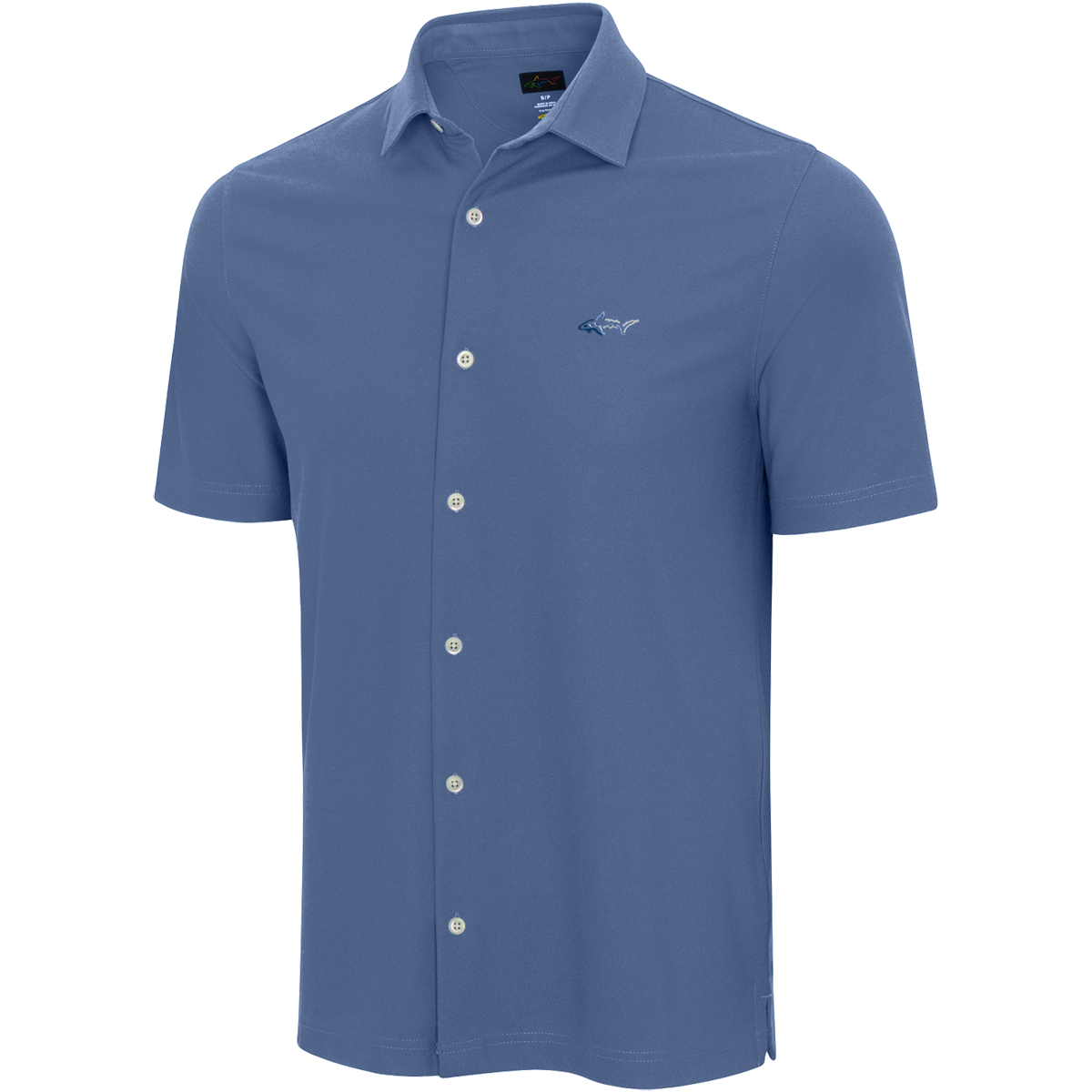 Image of Full Button Pique Polo