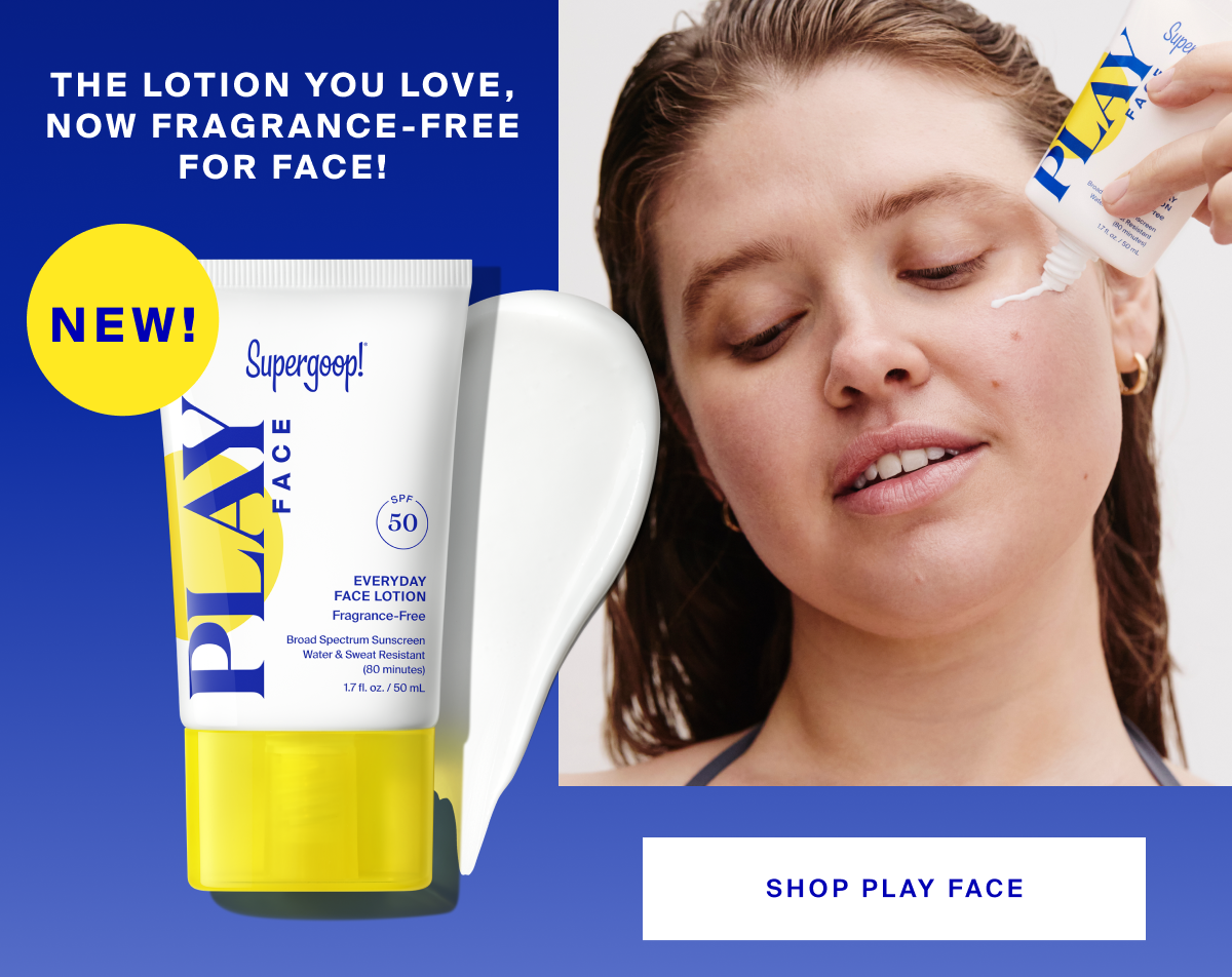 The lotion you love, now fragrance-free for face! Shop PLAY Face Lotion.