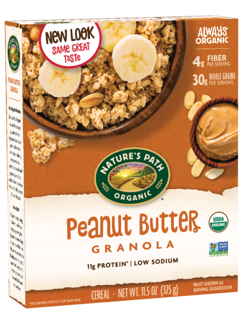 PEANUT BUTTER GRANOLA, 11.5 OZ