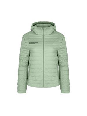 Flower-Warmth Lite Jacket—Sage Green