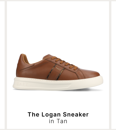The Logan Sneaker in Tan