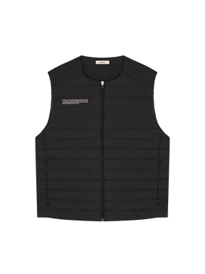 Flower-Warmth Lite Gilet—Black