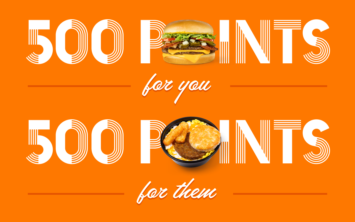 500 points for you 500 points for them
