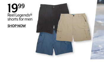 19.99 Reel Legends® shorts for men
