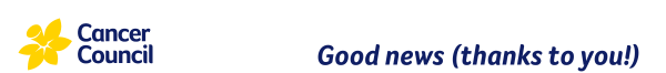 Good news (thanks to you!)