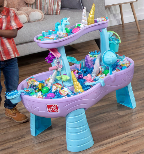 Think Outside the Basket: How to Transform a Toddler Water Table into an Easter Basket