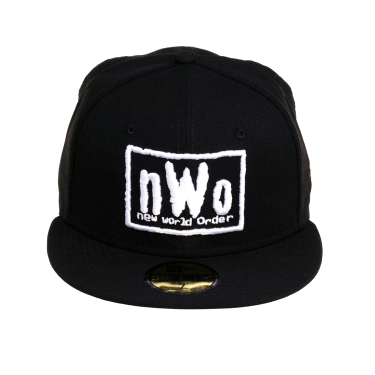 WWE New Era 59Fifty New World Order Hat - Black, White